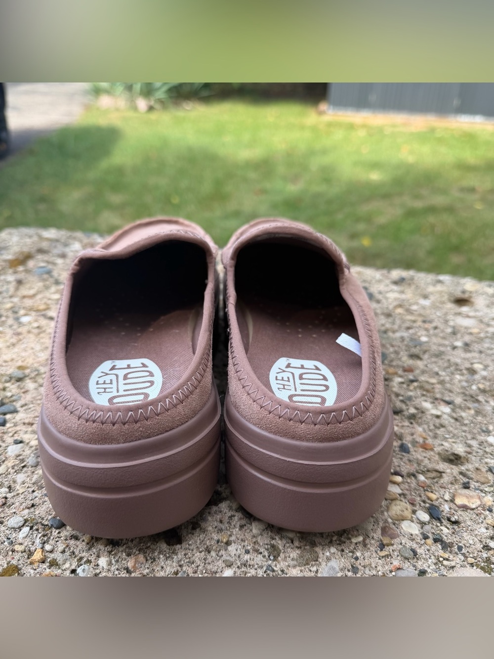 Hey Dude women’s Austin lift mule slip on shoes - Picture 5 of 8